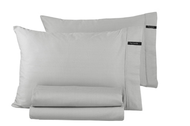 Guy Laroche Ζεύγος Μαξιλαροθήκες Ύπνου Minimal Silver 50x70cm