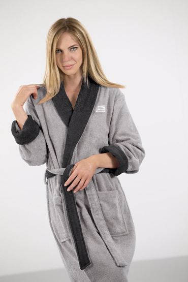 Guy Laroche Μπουρνούζι Duo Black Medium