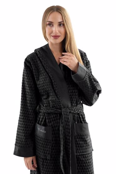 Guy Laroche Μπουρνούζι Tokyo Black XLarge