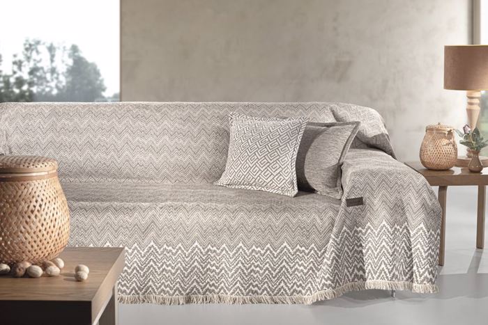 Guy Laroche Ριχτάρι Διθέσιου Καναπέ Marvin Natural 180x250cm Guy Laroche Rixtari Dithesiou Kanape Marvin Natural 180x250cm