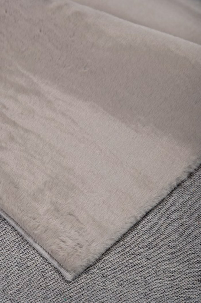 ΒΙΟΚΑΡΠΕΤ Χαλί Γούνινο Krolik 05 L Grey 67x190cm BIOKARPET Xali Gunino Krolik 05 L Grey 67x190cm