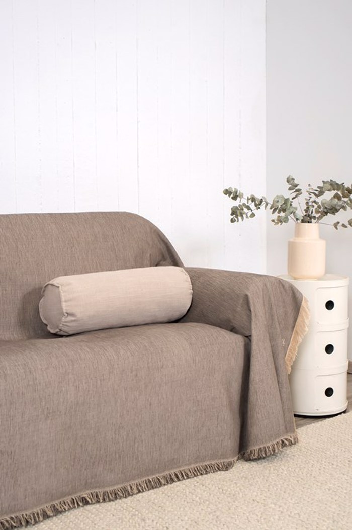 Biokarpet Home Naf-Naf Highline Rixtari Poluthronas Kafe-Ggri 180x180cm 358-170