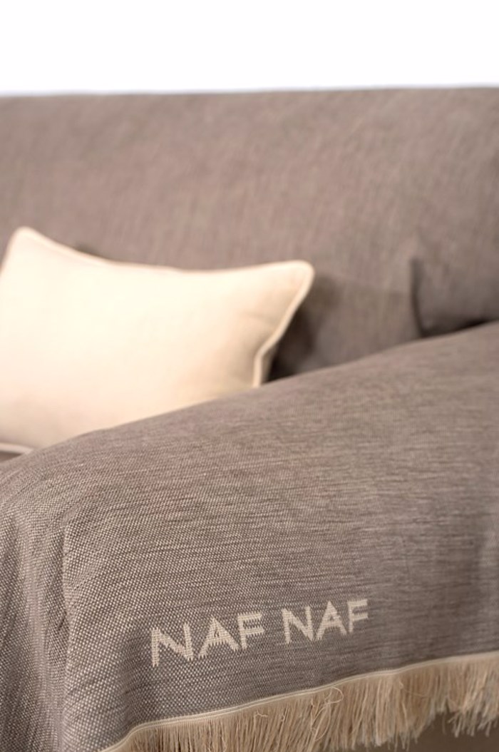 Biokarpet Home Naf-Naf Highline Rixtari Poluthronas Kafe-Ggri 180x180cm 358-170