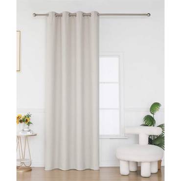 Βιοκαρπέτ Home Κουρτίνα 'Sonia' 140x265/270cm με Τρουκς 7000-01
