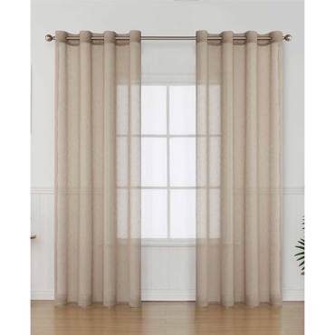 Βιοκαρπέτ Home Κουρτίνα Βουάλ 'Seraina' 140x285cm με Τρουκς B11-05