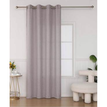 Βιοκαρπέτ Home Κουρτίνα 'Felicia' με υφή λινού 140x285cm με Τρουκς UK01-13