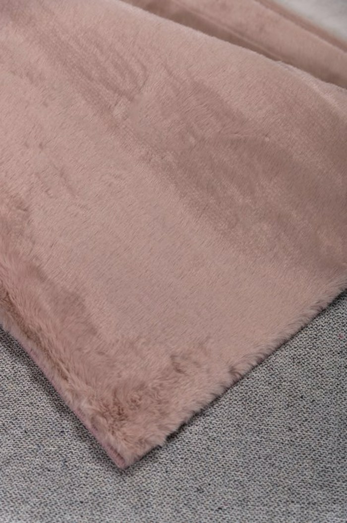 ΒΙΟΚΑΡΠΕΤ Χαλί Γούνινο Krolik 07 Pink 67x190cm BIOKARPET Xali Gunino Krolik 07 Pink 67x190cm