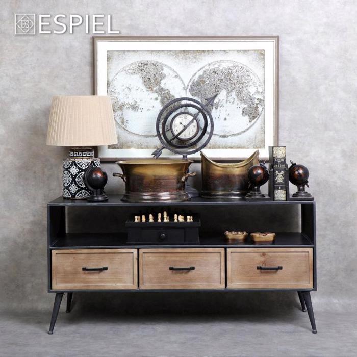 SAMPANIERA ALOuMINIOu MPRONZE 39X30X18EK FLA201 ESPIEL