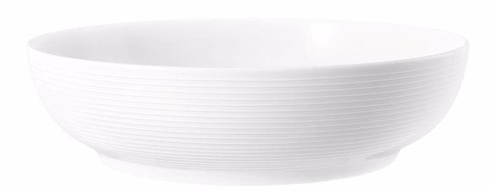 Salatiera Stronguli Porselanis Lefki F25.5X6.9cm 001.757085K2 Espiel