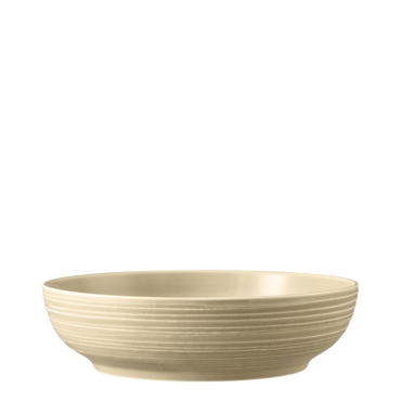 Σαλατιέρα Στρογγυλή Πορσελάνης Μπεζ Φ25X6.6cm 001.764972K2 Espiel