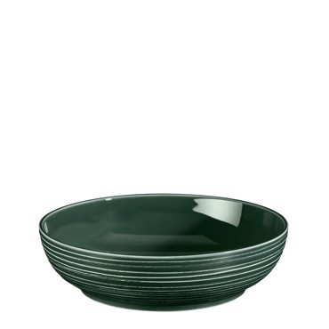 Σαλατιέρα Στρογγυλή Πορσελάνης Πράσινη Φ25.5X6.6cm 001.765020K2 Espiel