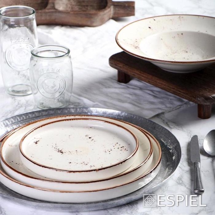 PLATO SERBIRISMATOS ORThOGNIO XuLINO SKOuRO KAFE 33.5X23X5.7EK KIB:40 XYP323 ESPIEL