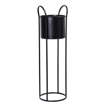 Σαμπανιέρα Μεταλλική Στρογγυλή με Βάση Μαύρη Φ21.5x76cm ATG121 Espiel