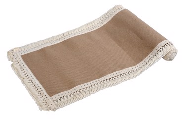 Runner Μπεζ με Λευκή Δαντέλα (Γιούτα) 30Χ180εκ DYT103 Espiel