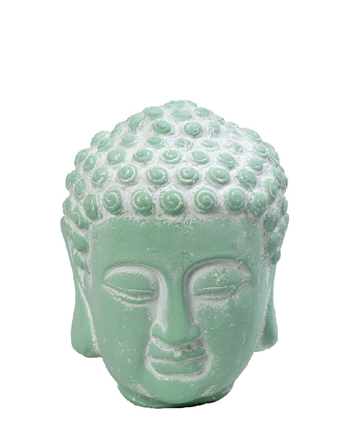 Diakosmitiki Figura Bouda Keramiki Prasini 14.5X14.5X18.5ek. ERT313K4 Espiel