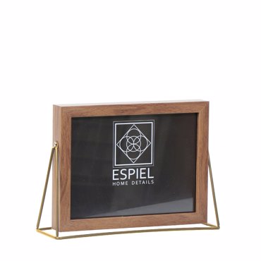 Κορνίζα Ξύλινη με Μεταλλική Βάση 15X10 FAM519 Espiel