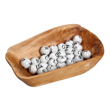 Διακοσμητική Σφαίρα Πορσελάνης Γράμματα Α-Ζ 4εκ FEG102K27 Διακοσμητική Σφαίρα Πορσελάνης Γράμματα Α-Ζ 4εκ FEG102K27