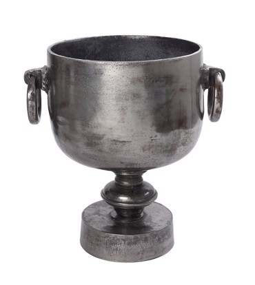 Σαμπανιέρα Αλουμινίου Ασημί με Λαβές 33x25x35cm FLA317 Espiel