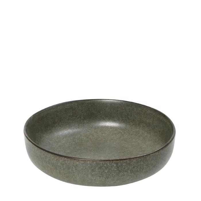 PIATO BAThu STONEWARE XAKI F22X5cm FRL115K4 ESPIEL