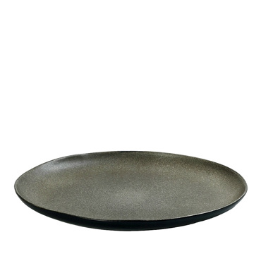 Πιατέλα Οβάλ ETNA Olive Stoneware 36x27x3cm FRL119K1 Espiel
