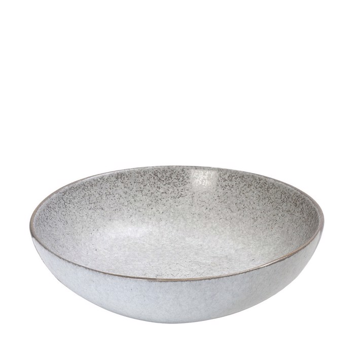 Piato Bathu ''ETNA OFF WHITE'' Stoneware Ggri F21x5cm FRL208K4 Espiel