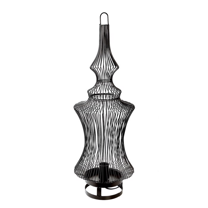Fotistiko Dapedou Monofoto Metalliko Mavro E27 F25x75.5cm FUT412 Espiel