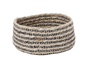 Ψωμιέρα Ψάθινη Μπεζ-Μπλε 19Χ19Χ8εκ GAS112 Espiel