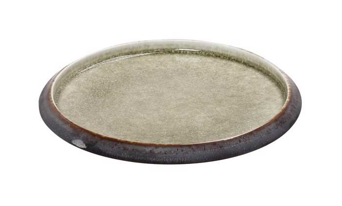 PIATO FROuTOu STONEWARE KAFE/PRASINO F21X3cm GMT111 ESPIEL