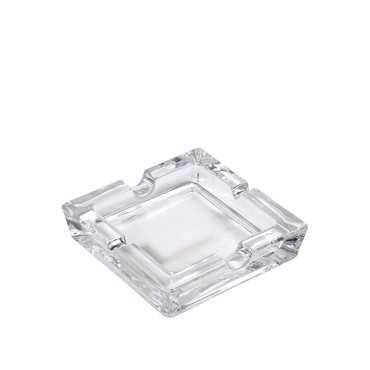 Σταχτοδοχείο Τετράγωνο Γυάλινο 12.5x12.5x3cm HOZ5439 Espiel