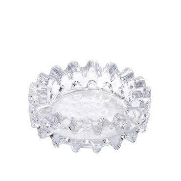 Σταχτοδοχείο Στρογγυλό Γυάλινο Φ16x5cm HOZ5442 Espiel