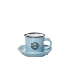 Flitzani kai Piataki Espresso Glazio Stoneware 90ml F6.3x11cm HUN306K12 Espiel