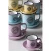 Flitzani kai Piataki Espresso Roz Stoneware 90ml F6.3x11cm HUN305K12 Espiel