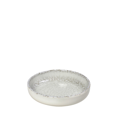 Πιάτο Βαθύ 'CANVAS' Πορσελάνης Λευκό/Γκρί Φ20x4.5cm KNA140K6 Espiel