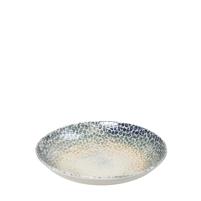Piato Bathu 'LIZARD' Porselanis Poluxromo F23x4cm KNB120K6 Espiel