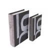 Set ton 2 Kouti MDF ''Biblio'' Kafe 30x20x6.5cm/24x15x4.5cm KOB105 Espiel