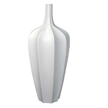 Βάζο Fiberclay Λευκό M Φ38x124cm LOF106 Espiel 