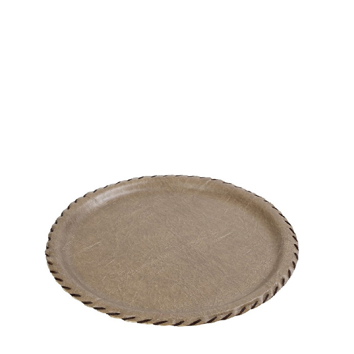 Diskos Serbirismatos Strongulos PVC Bez F39x2cm LTC38K20-1