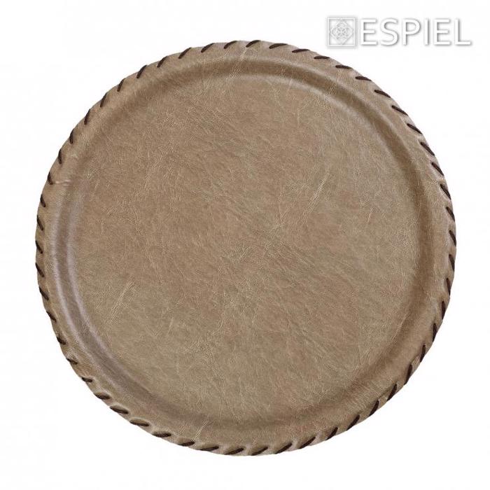 Diskos Serbirismatos Strongulos PVC Bez F39x2cm LTC38K20-1