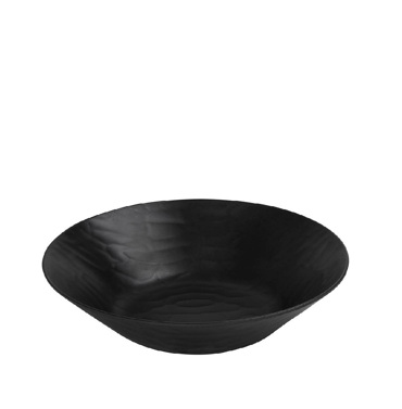 Black Μπωλ Στρογγ. 27εκ Wavy Matte Μελαμίνης MLB388K24-6 Espiel
