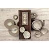 Piato Bathu ''SPIRIT'' Stoneware Bez Nordic/Step F15.3x2.7cm NIC704K6 Espiel