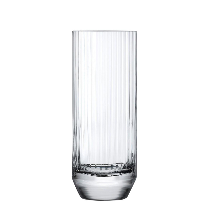 Σετ των 4 Ποτήρι Κοκτέιλ ''NUDE BIG TOP HIGH BALL'' Κρυστάλλινο 340ml Φ6.2x16.1cm NU64152-4 Espiel Set ton 4 Potiri Kokteil ''NUDE BIG TOP HIGH BALL'' Krustallino 340ml F6.2x16.1cm NU64152-4 Espiel