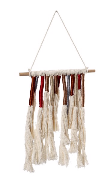 Διακοσμητικό Τοίχου Πλεκτό Κοκκίνο 30εκ RAZ125 Espiel