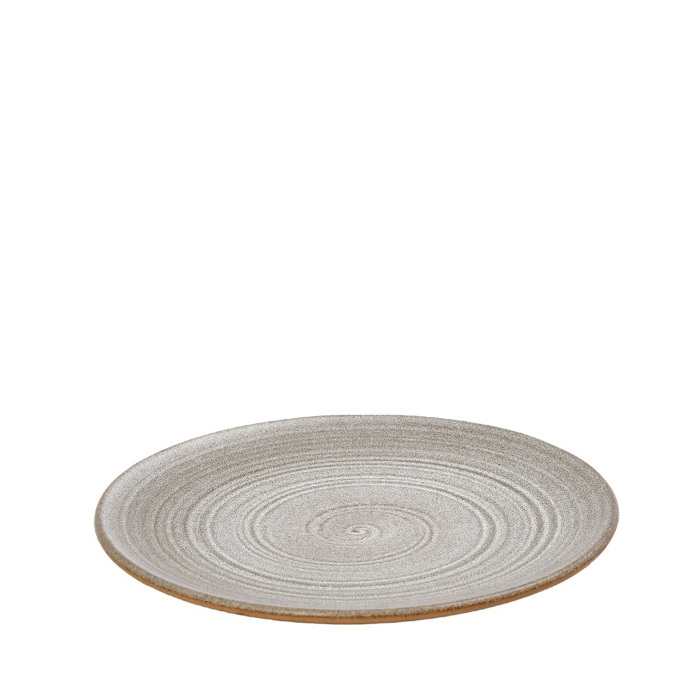 Πιάτο Ρηχό ''CALABRIA'' Stoneware Ανοιχτό Γκρι Φ22.7x2.1cm REP102K6 Espiel Piato Rixo ''CALABRIA'' Stoneware Anoixto Ggri F22.7x2.1cm REP102K6 Espiel