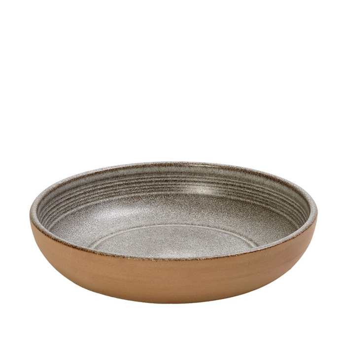 Πιάτο Βαθύ ''CALABRIA'' Stoneware Ανοιχτό Γκρι Φ20.7x4.5cm REP103K4 Espiel Piato Bathu ''CALABRIA'' Stoneware Anoixto Ggri F20.7x4.5cm REP103K4 Espiel
