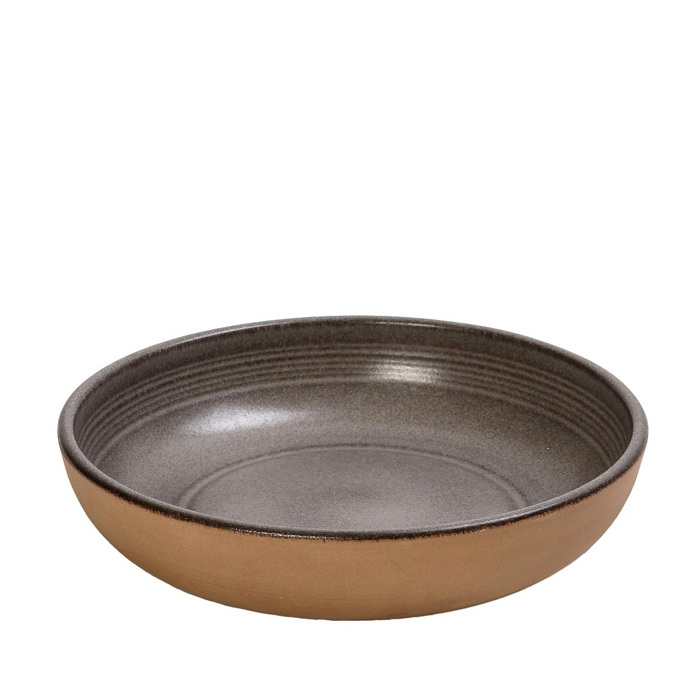 Πιάτο Βαθύ ''CALABRIA'' Stoneware Μπεζ Nordic Φ20.7x4.5cm REP110K4 Espiel Piato Bathu ''CALABRIA'' Stoneware Bez Nordic F20.7x4.5cm REP110K4 Espiel