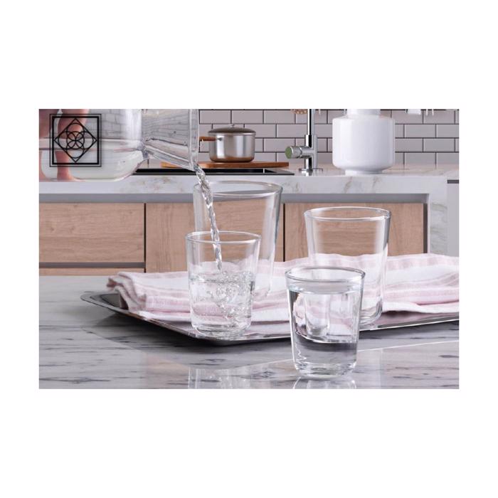 Potiri Ouiski ''OTTO'' Gyalino Diafano 315ml F3x9.5cm SP420542S6 Espiel