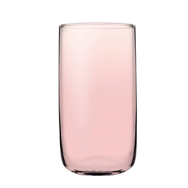 Ποτήρι Νερού ''ICONIC'' Γυάλινο Ροζ 365ml Φ7x12.9cm SP420805S3P Espiel