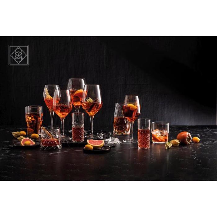 ΠΟΤΗΡΙ ΚΡΑΣΙΟΥ ΓΥΑΛΙΝΟ Φ7.7x21.5cm 260ml SP440090G6 ESPIEL POTIRI KRASIOu GALINO F7.7x21.5cm 260ml SP440090G6 ESPIEL