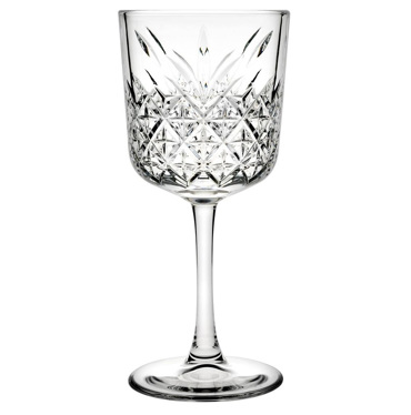 ΠΟΤΗΡΙ ΚΡΑΣΙΟΥ ΓΥΑΛΙΝΟ Φ8.7x19.5cm 330ml SP440276K4 ESPIEL