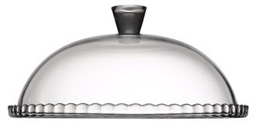 Τουρτιέρα PATISSERIE Γυάλινη Διάφανη με Καπάκι Φ32x15.5cm SP95198G1 Espiel